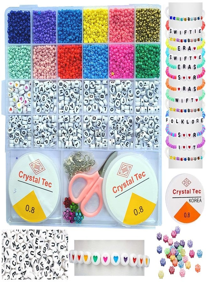 Beadsz مجموعة صنع الأساور من Beadsz، خرز بلاستيكي للأطفال، أدوات حرفية لصنع المجوهرات، قلائد، ربطات شعر، وخواتم، هدية مثالية لأعياد ميلاد الفتيات الصغيرات من عمر 4 إلى 7 سنوات، متعددة الألوان - Image 1